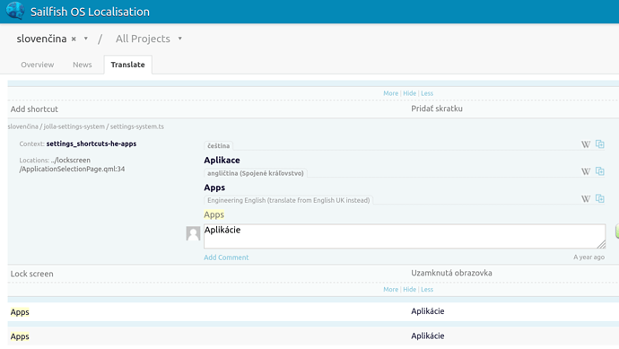 Translate Slovak Sailfish OS Localisation1