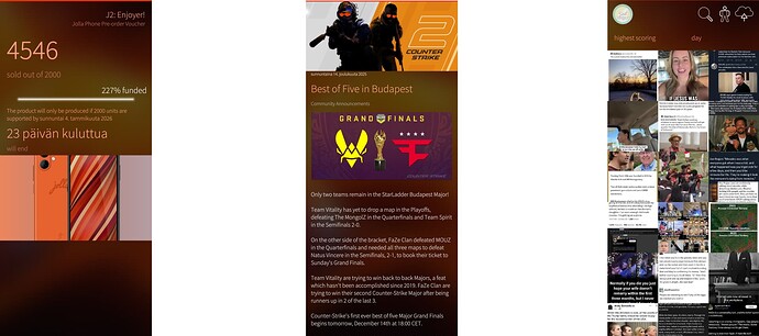 J2: Enjoyer!, Dampffisch and Sailimgur