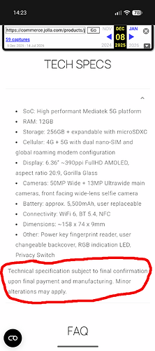 specs