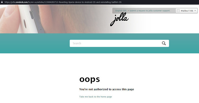 2021-05-04 17_31_06-You're not authorized to access this page – Jolla Service and Support - Vivaldi