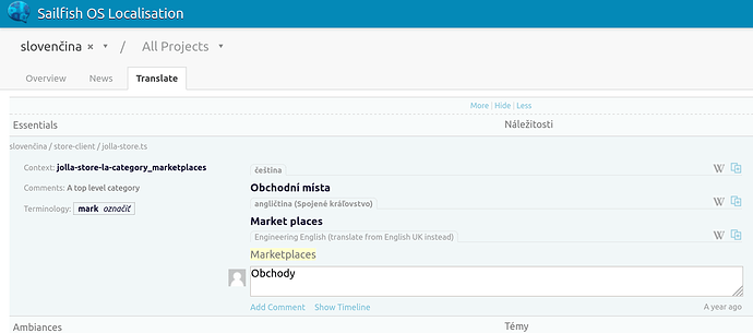 Translate Slovak Sailfish OS Localisation2