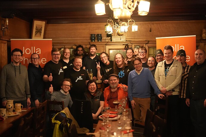 Group picture A La Becasse