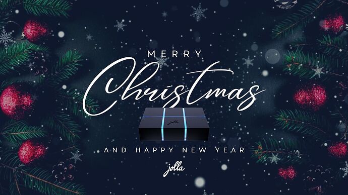 Jolla Merry Christmas Greeting