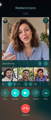 Group video call