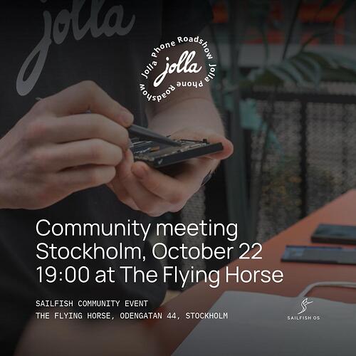 Community meeting Stockholm