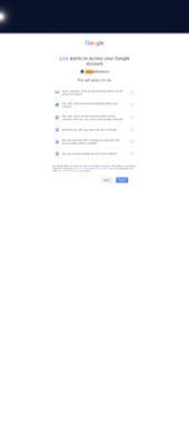 google login