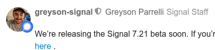 signal